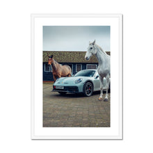 Load image into Gallery viewer, Dakar Horse 3 Framed & Mounted Print