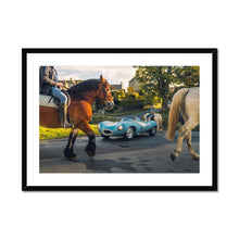 Load image into Gallery viewer, Jaguar D-Type Framed & Mounted Print