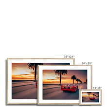 Load image into Gallery viewer, Ferrari F40 Framed & Mounted Print