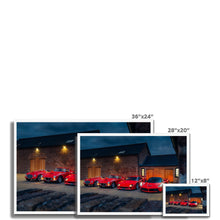 Load image into Gallery viewer, Ferrari Timeline Framed Print