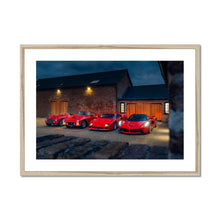 Load image into Gallery viewer, Ferrari Timeline Framed & Mounted Print