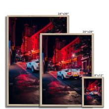 Load image into Gallery viewer, Countach - night Framed Print