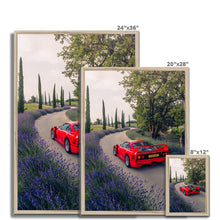 Load image into Gallery viewer, F40 Lavender Framed Print
