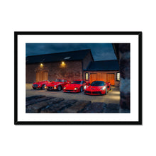 Load image into Gallery viewer, Ferrari Timeline Framed & Mounted Print