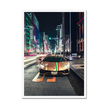 Load image into Gallery viewer, Aventador -  Tokyo Framed Print