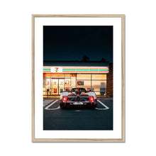 Load image into Gallery viewer, Zonda Cinque Roadster (Rear View) Framed & Mounted Print