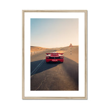 Load image into Gallery viewer, F50 GT Rear Framed & Mounted Print