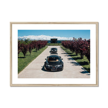 Load image into Gallery viewer, Bugatti Veyron & EB110 Framed & Mounted Print