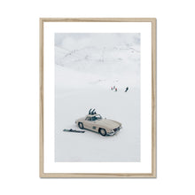 Load image into Gallery viewer, 300SL Skiing Framed & Mounted Print