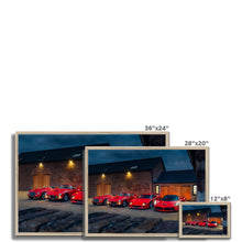 Load image into Gallery viewer, Ferrari Timeline Framed Print