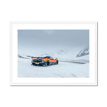 Load image into Gallery viewer, Cinque Snow Framed & Mounted Print
