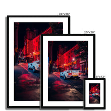 Load image into Gallery viewer, Countach - night Framed & Mounted Print