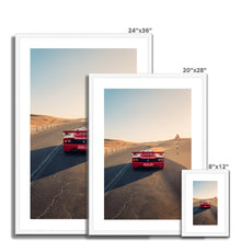 Load image into Gallery viewer, F50 GT Rear Framed & Mounted Print