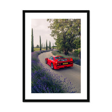 Load image into Gallery viewer, F40 Lavender Framed & Mounted Print