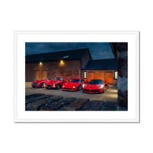 Load image into Gallery viewer, Ferrari Timeline Framed & Mounted Print