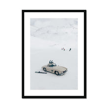 Load image into Gallery viewer, 300SL Skiing Framed & Mounted Print