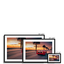 Load image into Gallery viewer, Ferrari F40 Framed & Mounted Print