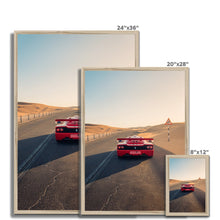 Load image into Gallery viewer, F50 GT Rear Framed Print