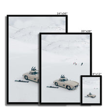 Load image into Gallery viewer, 300SL Skiing Framed Print