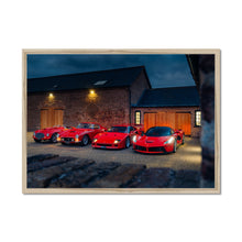 Load image into Gallery viewer, Ferrari Timeline Framed Print