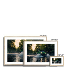 Load image into Gallery viewer, 6x6 River Framed & Mounted Print