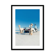 Load image into Gallery viewer, Alpacaghini Framed & Mounted Print