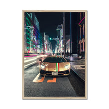 Load image into Gallery viewer, Aventador -  Tokyo Framed Print