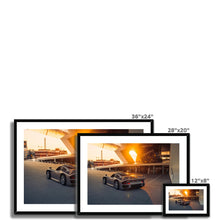 Load image into Gallery viewer, Porsche GT1 - Museum Framed & Mounted Print