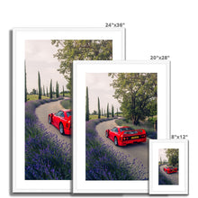 Load image into Gallery viewer, F40 Lavender Framed & Mounted Print