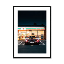 Load image into Gallery viewer, Zonda Cinque Roadster (Rear View) Framed & Mounted Print