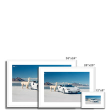 Load image into Gallery viewer, Countach Alpacas Landscape Framed & Mounted Print