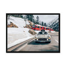 Load image into Gallery viewer, 300 SL -  St Moritz Framed Print