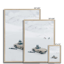Load image into Gallery viewer, 300SL Skiing Framed Print