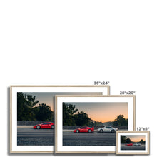 Load image into Gallery viewer, F40 & 959 Framed & Mounted Print