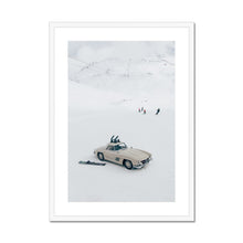 Load image into Gallery viewer, 300SL Skiing Framed & Mounted Print