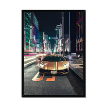 Load image into Gallery viewer, Aventador -  Tokyo Framed Print