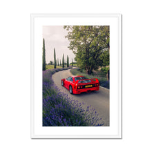 Load image into Gallery viewer, F40 Lavender Framed & Mounted Print