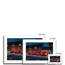 Load image into Gallery viewer, Ferrari Timeline Framed & Mounted Print
