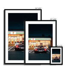 Load image into Gallery viewer, Zonda Cinque Roadster (Rear View) Framed & Mounted Print