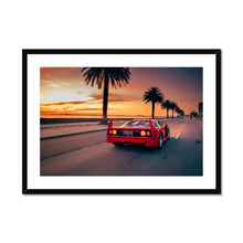 Load image into Gallery viewer, Ferrari F40 Framed & Mounted Print