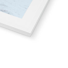 Load image into Gallery viewer, Cinque Snow Framed & Mounted Print
