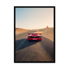 Load image into Gallery viewer, F50 GT Rear Framed Print
