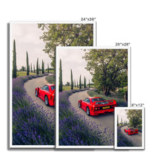 Load image into Gallery viewer, F40 Lavender Framed Print