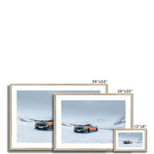 Load image into Gallery viewer, Cinque Snow Framed & Mounted Print