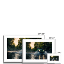 Load image into Gallery viewer, 6x6 River Framed & Mounted Print