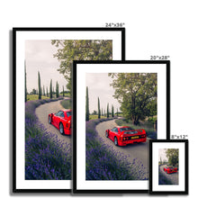 Load image into Gallery viewer, F40 Lavender Framed & Mounted Print