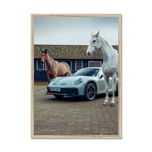 Dakar Horse 3 Framed Print