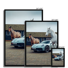 Load image into Gallery viewer, Dakar Horse 3 Framed Print
