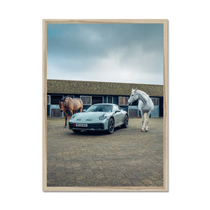 Dakar Horse 2 Framed Print