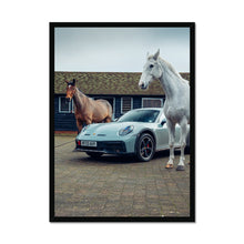 Load image into Gallery viewer, Dakar Horse 3 Framed Print
